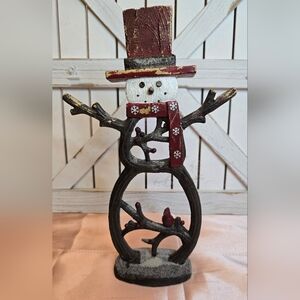 Metal Snowman